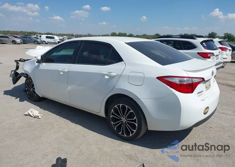 2014 Toyota Corolla S Plus из США, поврежденный, VIN 2T1BURHE8EC089010